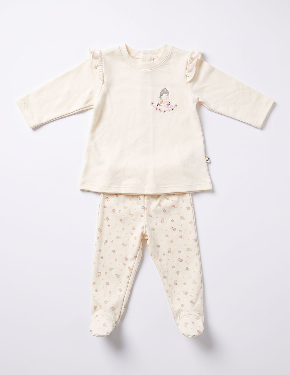 Conjunto de algodón para bebé niña 3
