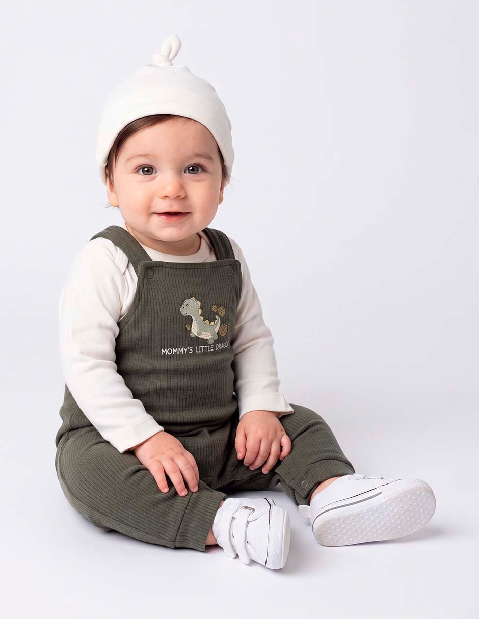 Conjunto casual de algodón para bebé niño