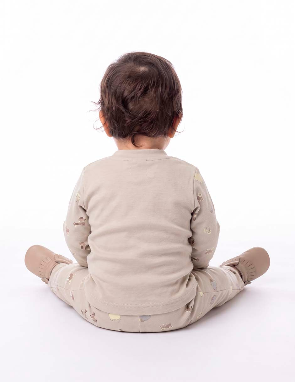Conjunto casual de algodón para bebé niño 2