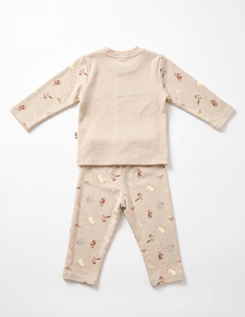 Conjunto casual de algodón para bebé niño 4