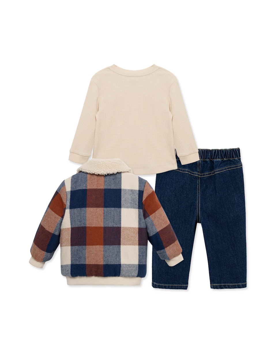Conjunto de algodón para bebé 4