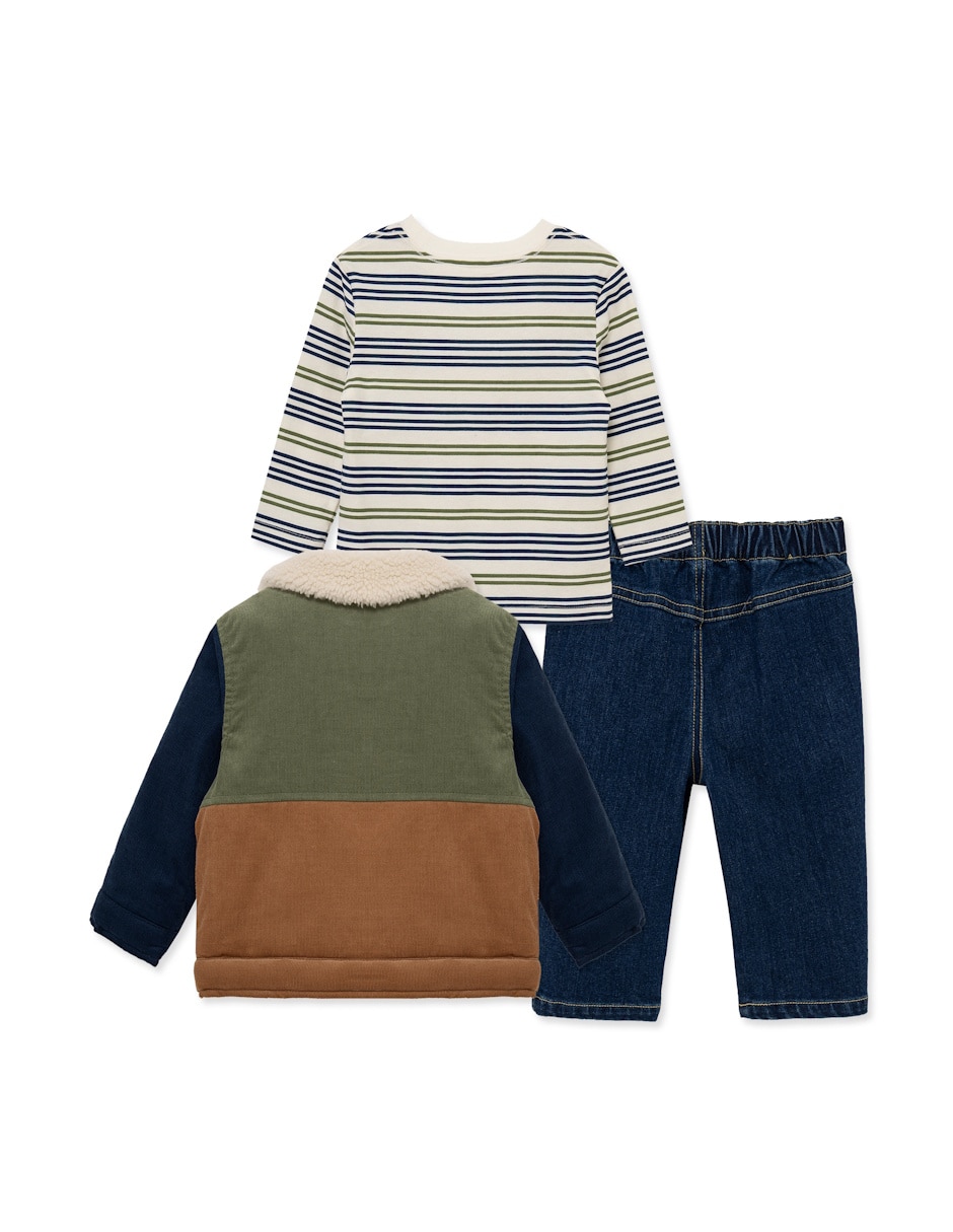Conjunto de algodón para bebé 4