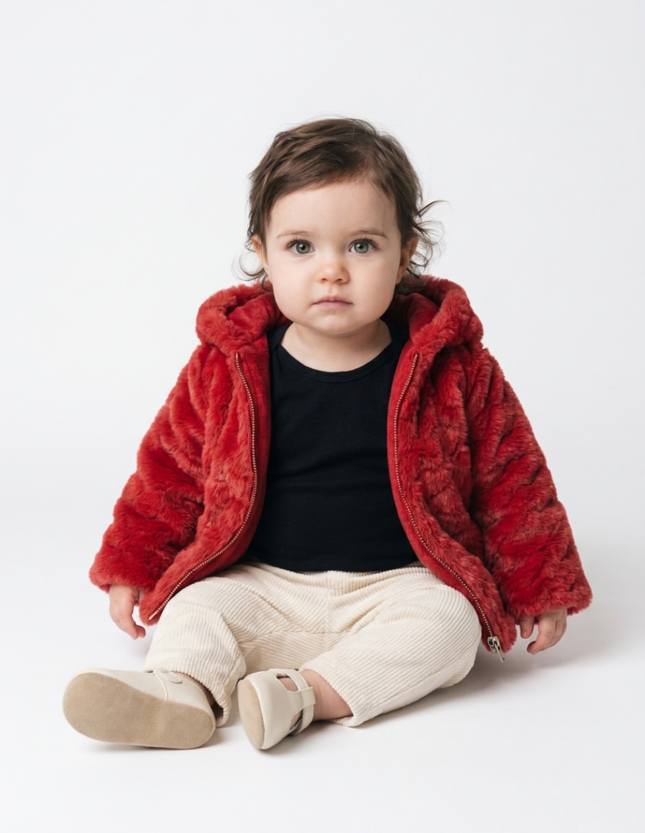 Set chamarra para bebé niña