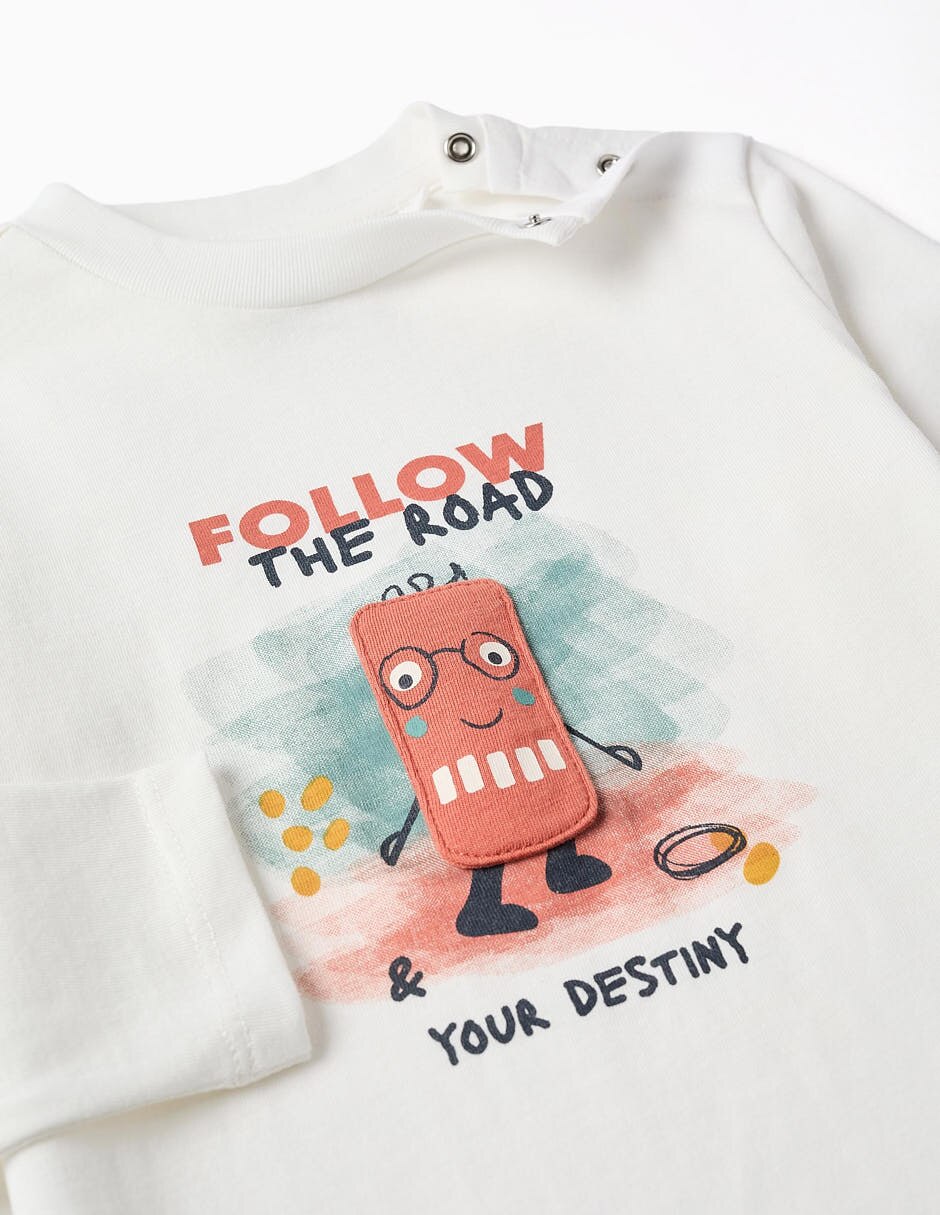 Playera manga larga para bebé niño 3