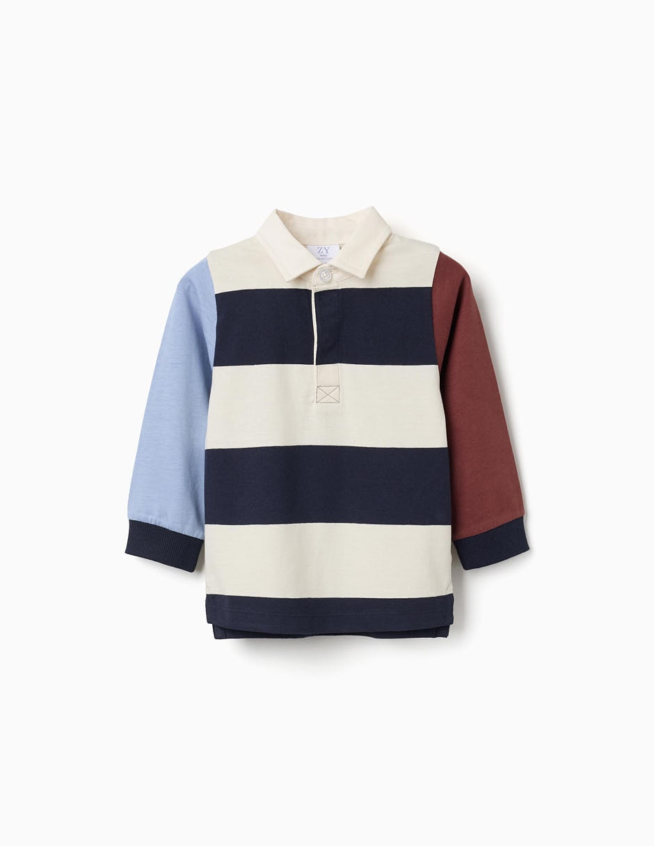Playera manga larga para bebé niño Playera manga larga para bebé niño