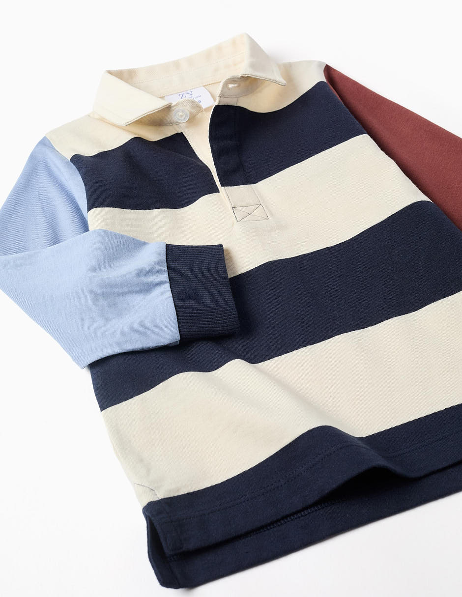 Playera manga larga para bebé niño 2