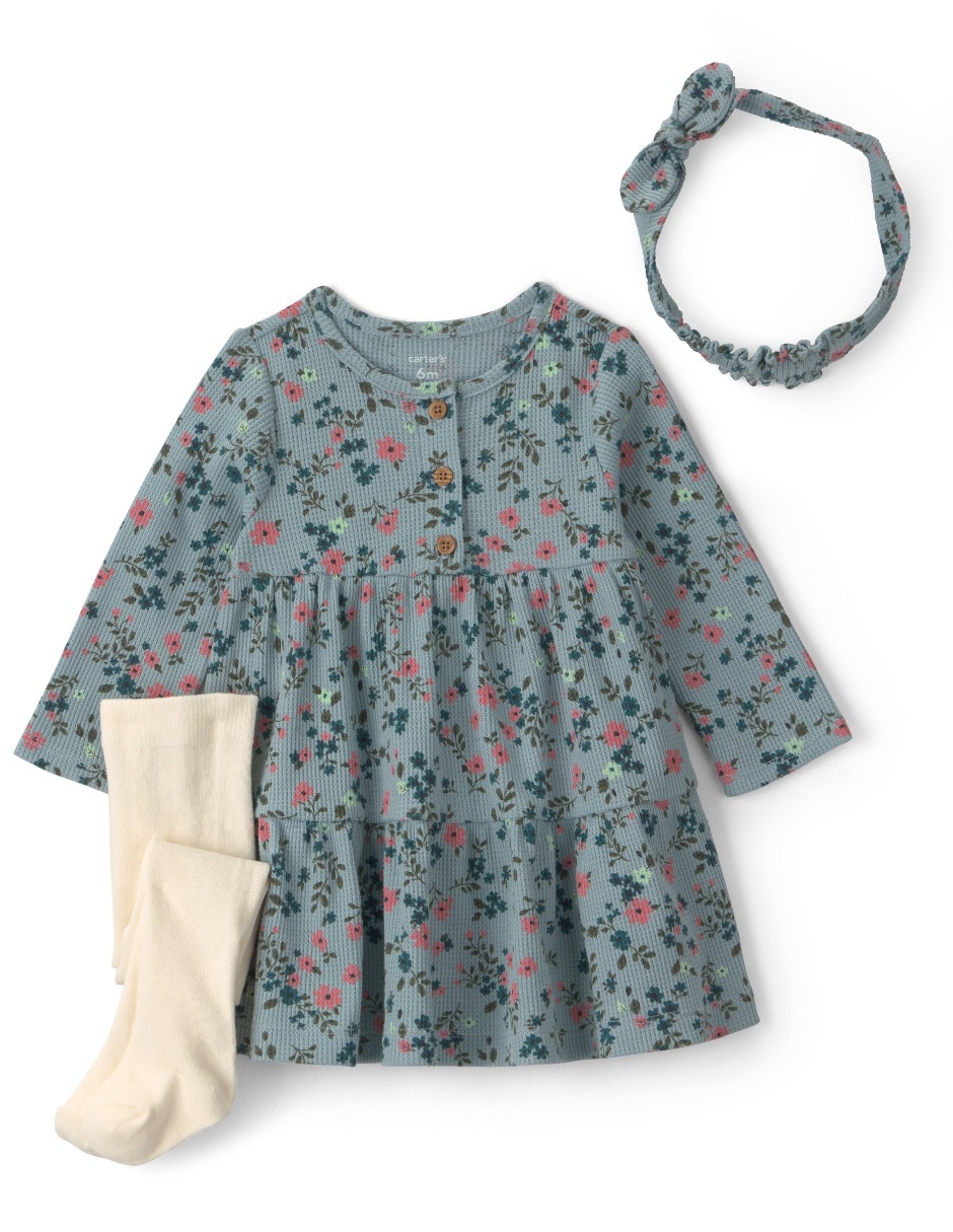 Conjunto de algodón para niña 3 piezas Conjunto de algodón para niña 3 piezas