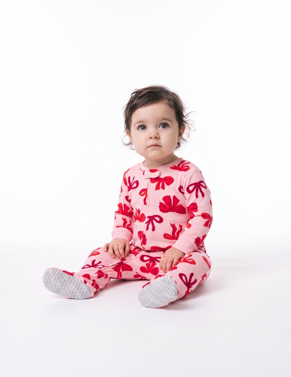 Mameluco de algodón para bebé niña