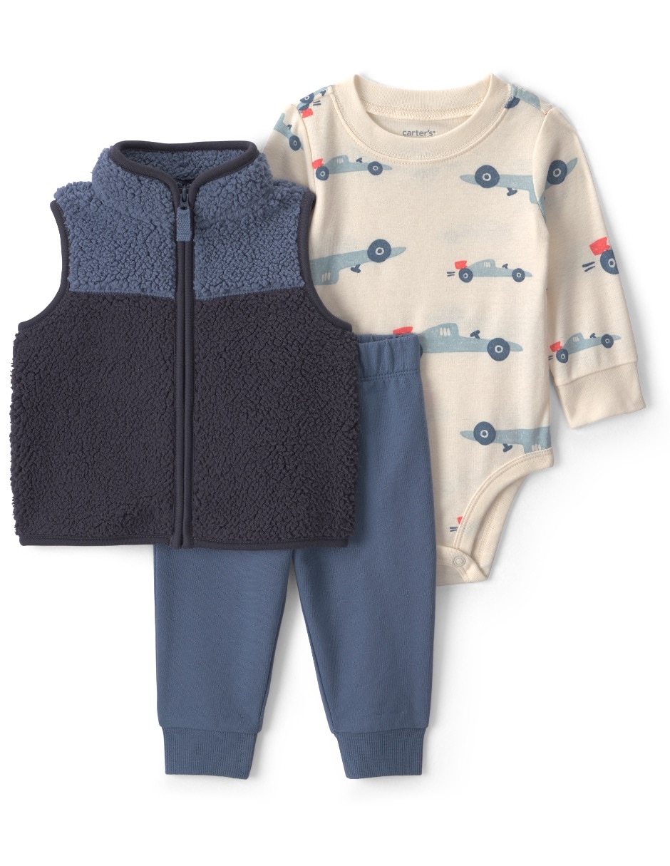Conjunto casual de algodón para bebé niño Conjunto casual de algodón para bebé niño