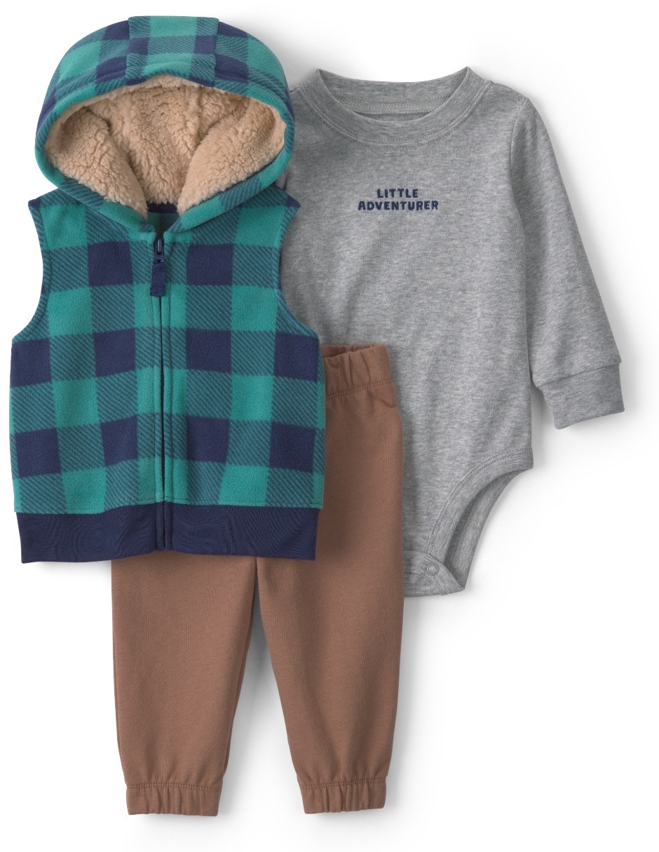 Conjunto casual de algodón para bebé niño 1