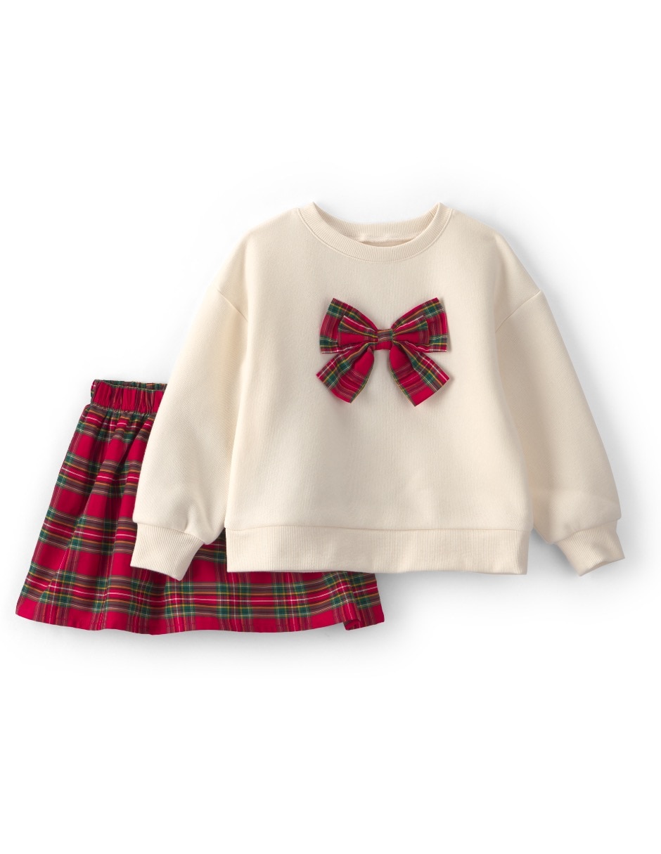 Conjunto casual de algodón para niña Conjunto casual de algodón para niña