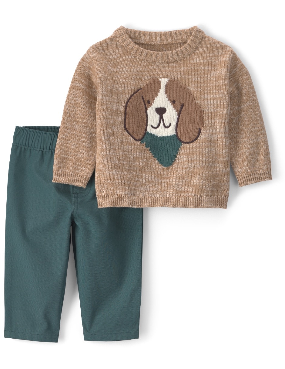 Conjunto pantalón de algodón para bebé niño