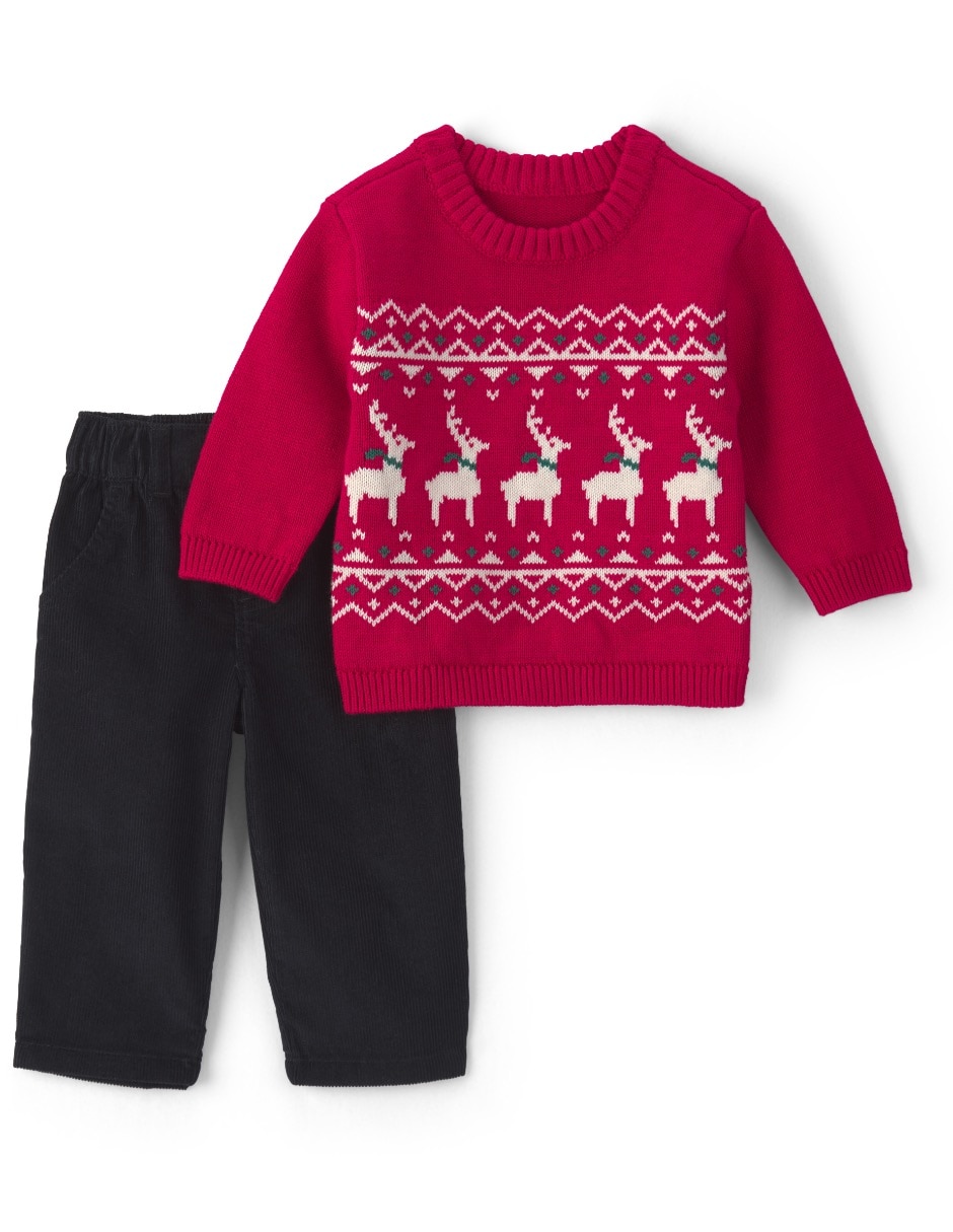 Conjunto pantalón de algodón para bebé niño