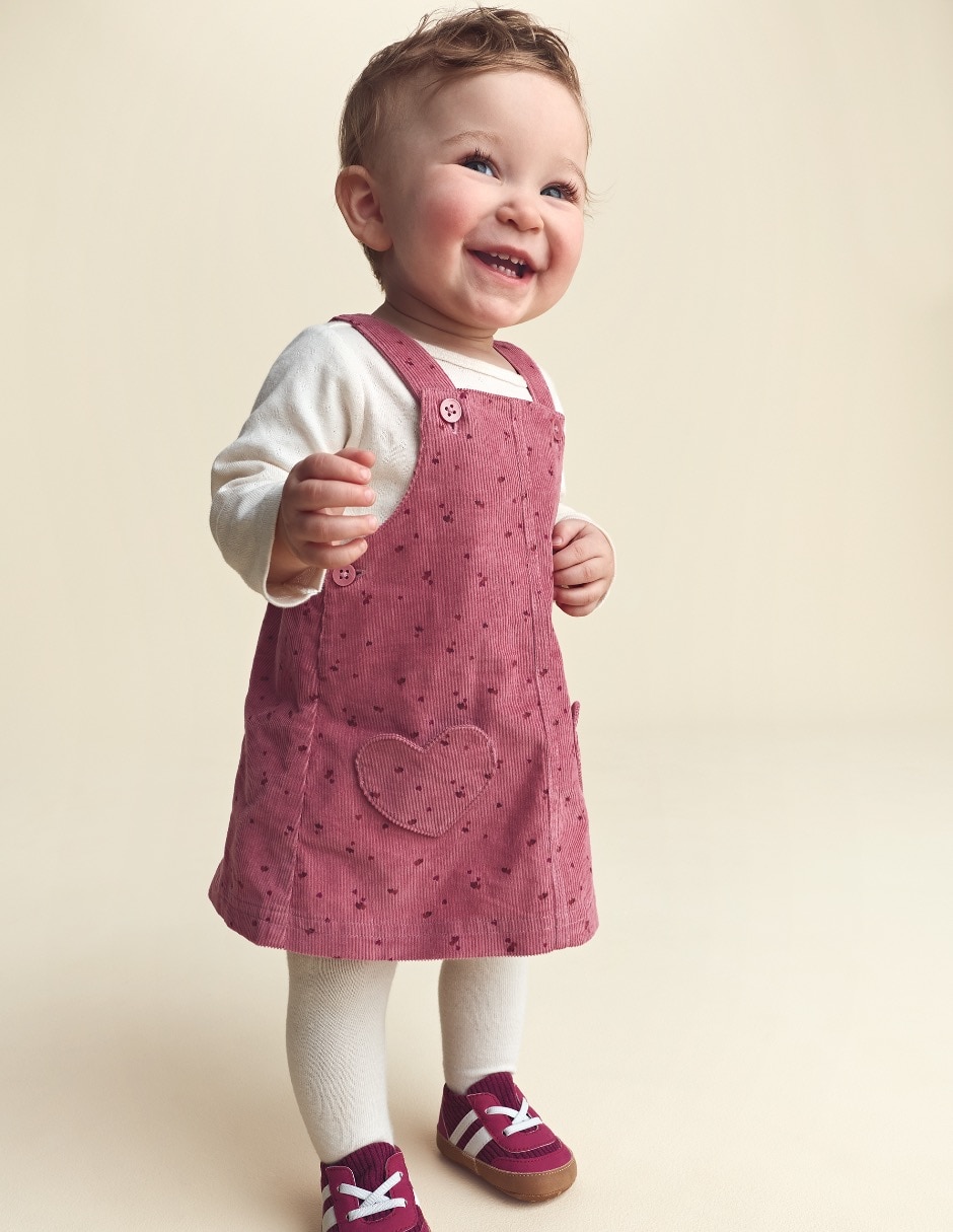 Conjunto casual de algodón para bebé niña 5