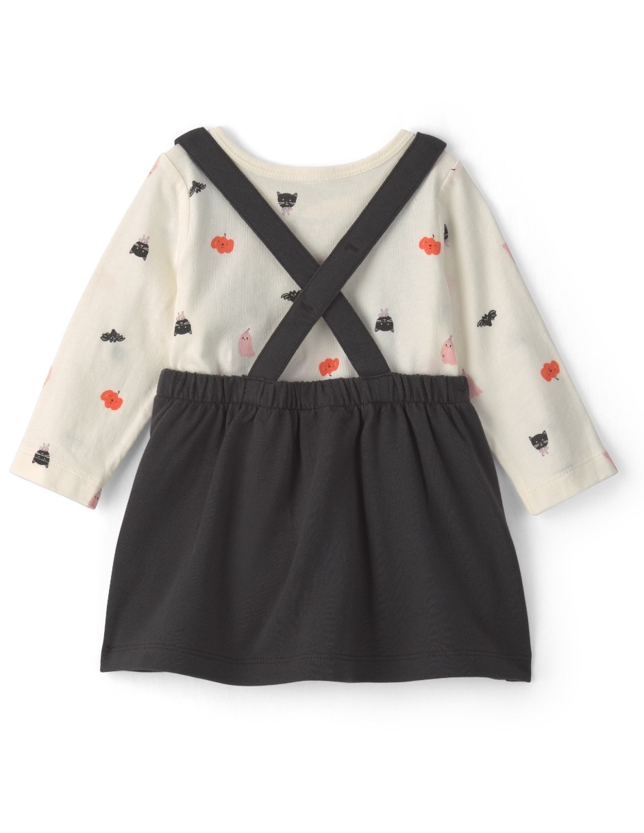Conjunto casual de algodón para bebé niña 2