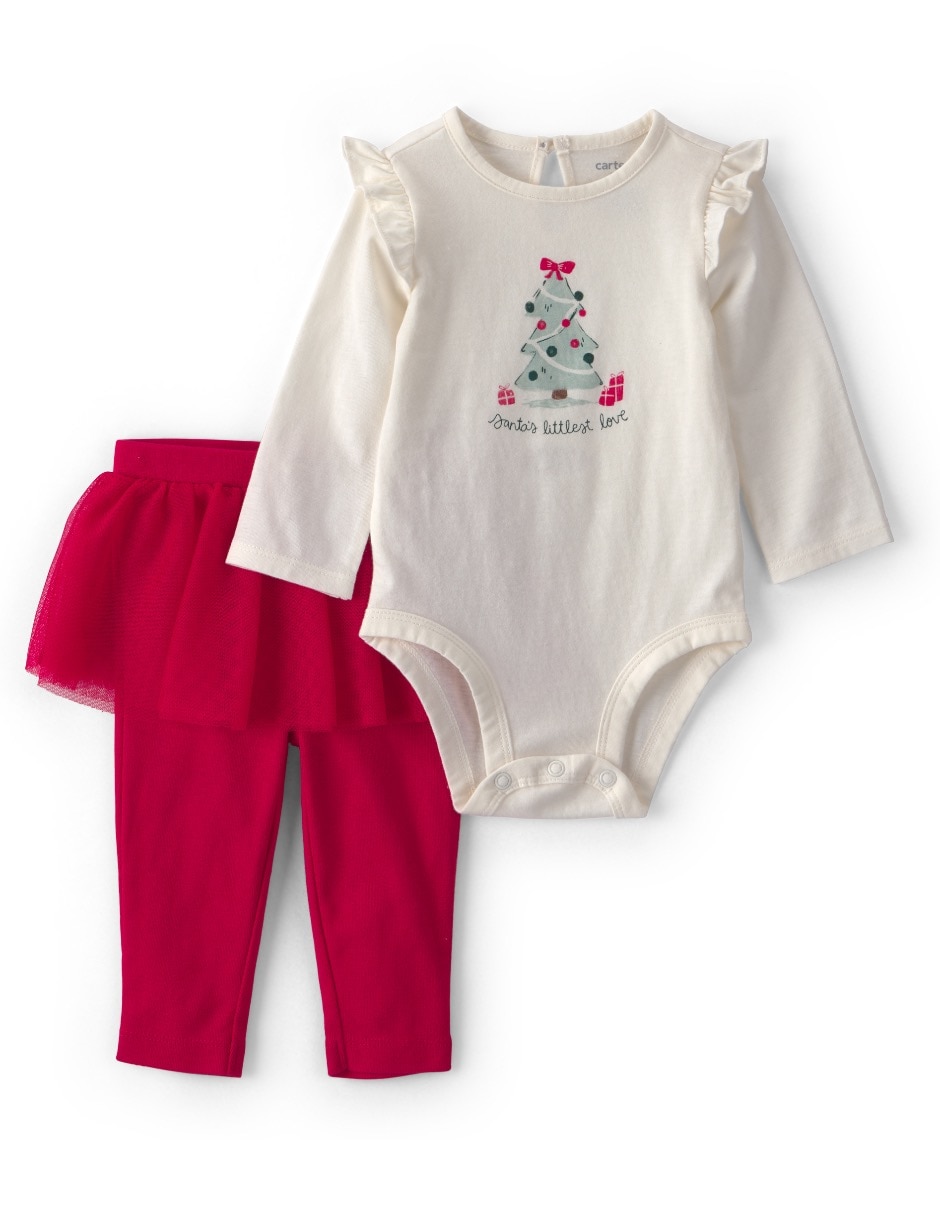 Conjunto casual de algodón para bebé niña Conjunto casual de algodón para bebé niña