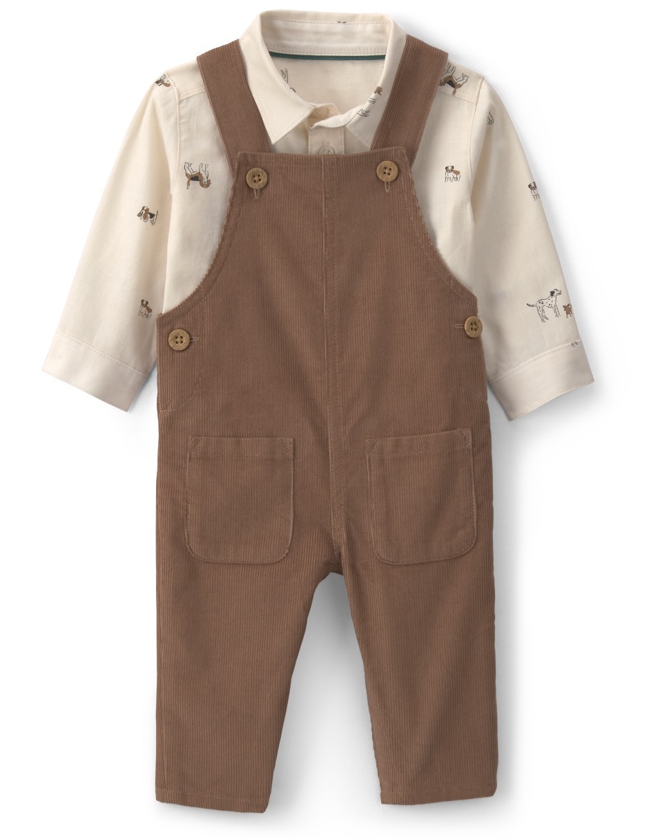 Conjunto casual de algodón para bebé niño Conjunto casual de algodón para bebé niño