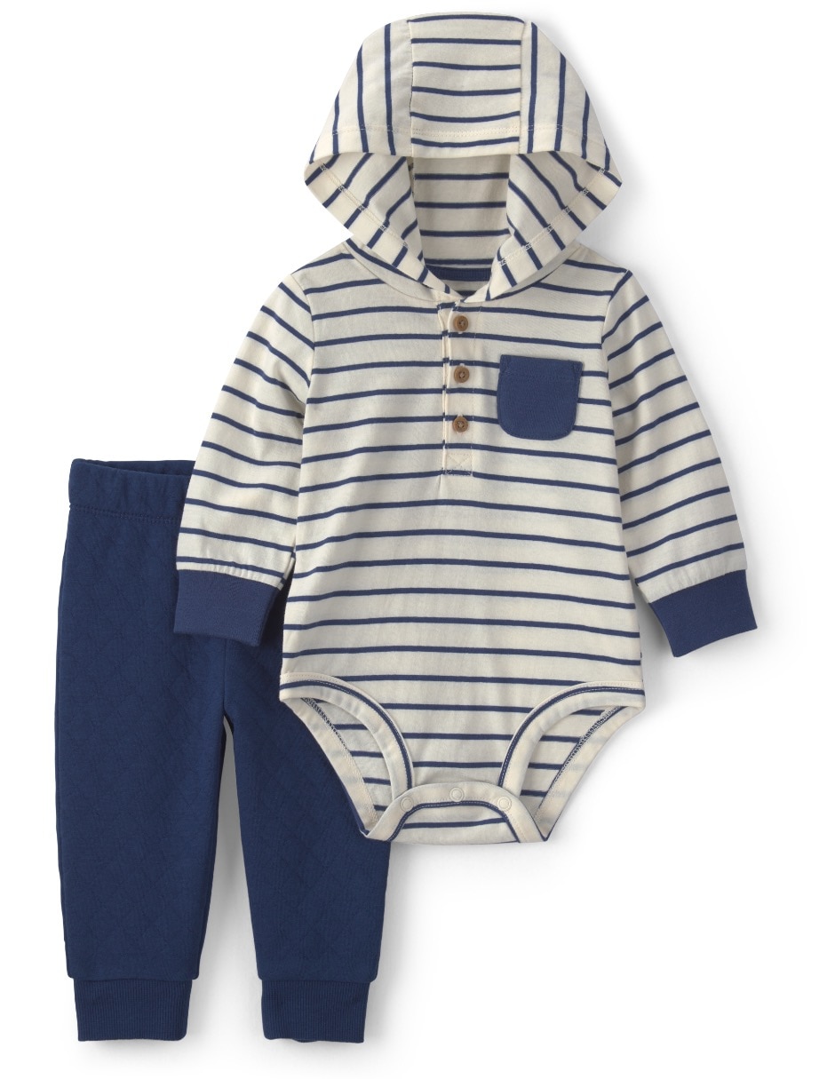 Conjunto casual de algodón para bebé niño Conjunto casual de algodón para bebé niño