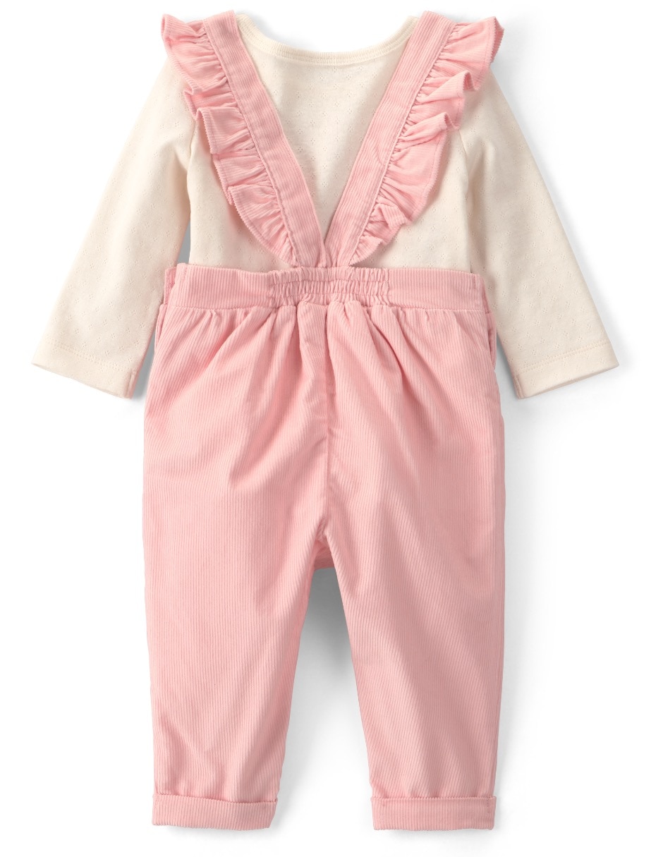 Conjunto casual de algodón para bebé niña 5