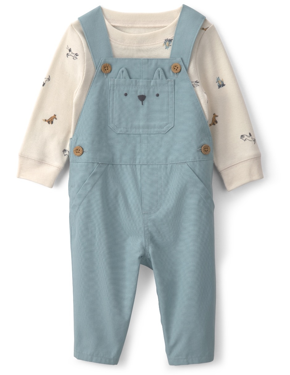 Conjunto casual de algodón para bebé niño Conjunto casual de algodón para bebé niño