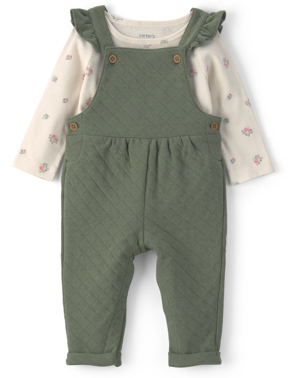 Conjunto casual de algodón para bebé niña Conjunto casual de algodón para bebé niña