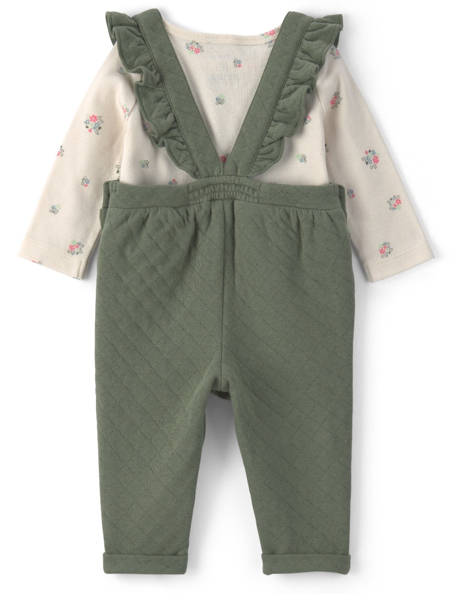 Conjunto casual de algodón para bebé niña 5