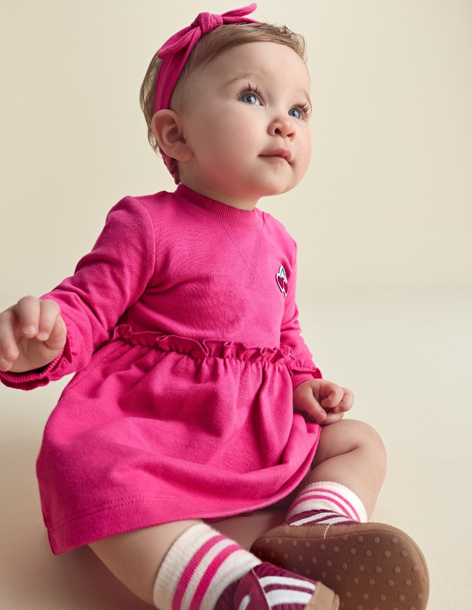 Conjunto casual de algodón para bebé niña 4