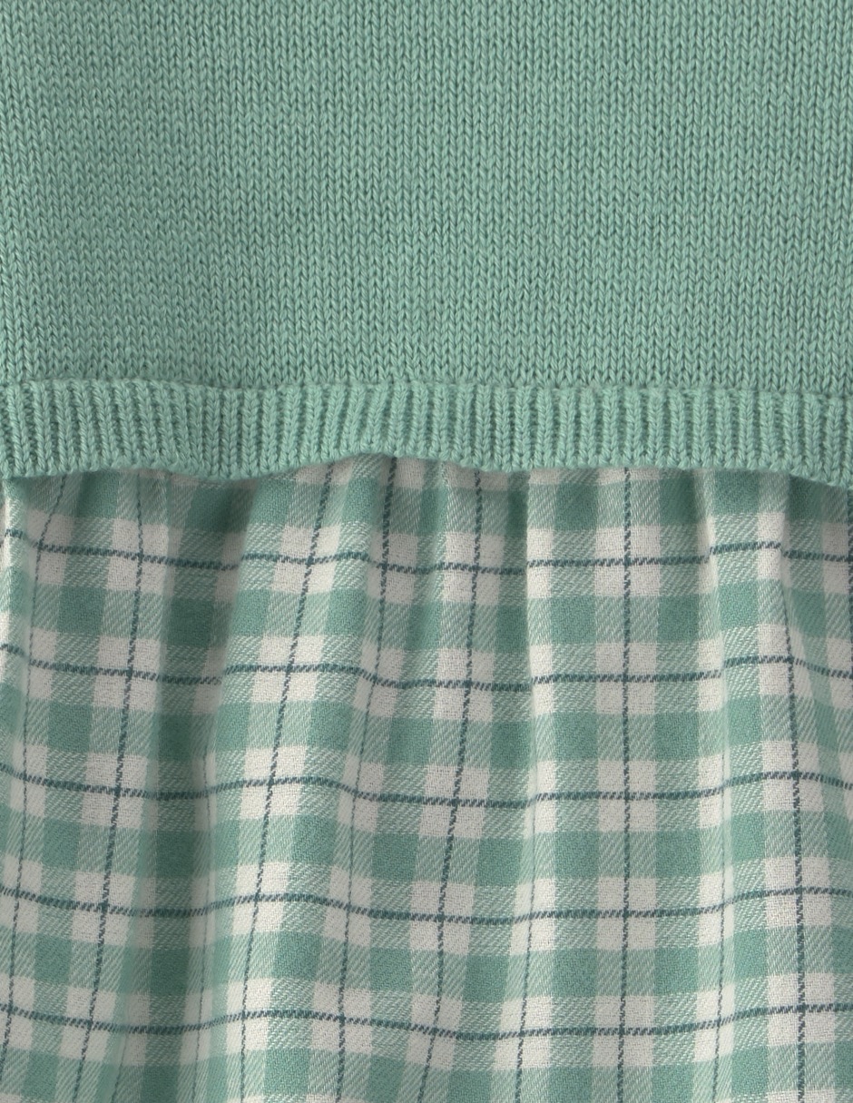 Vestido manga regular para bebé niña 3