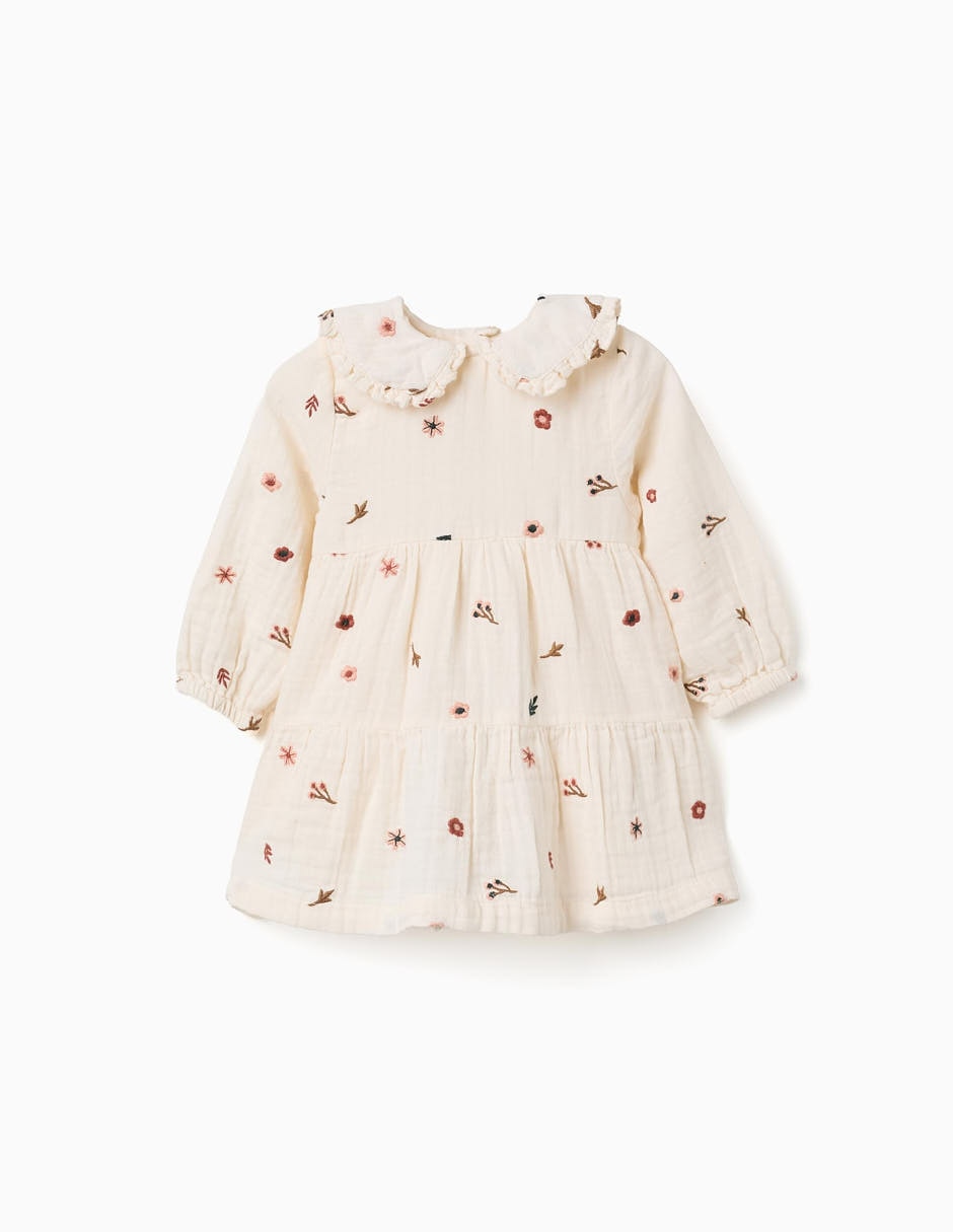 Vestido manga larga para niña Vestido manga larga para niña