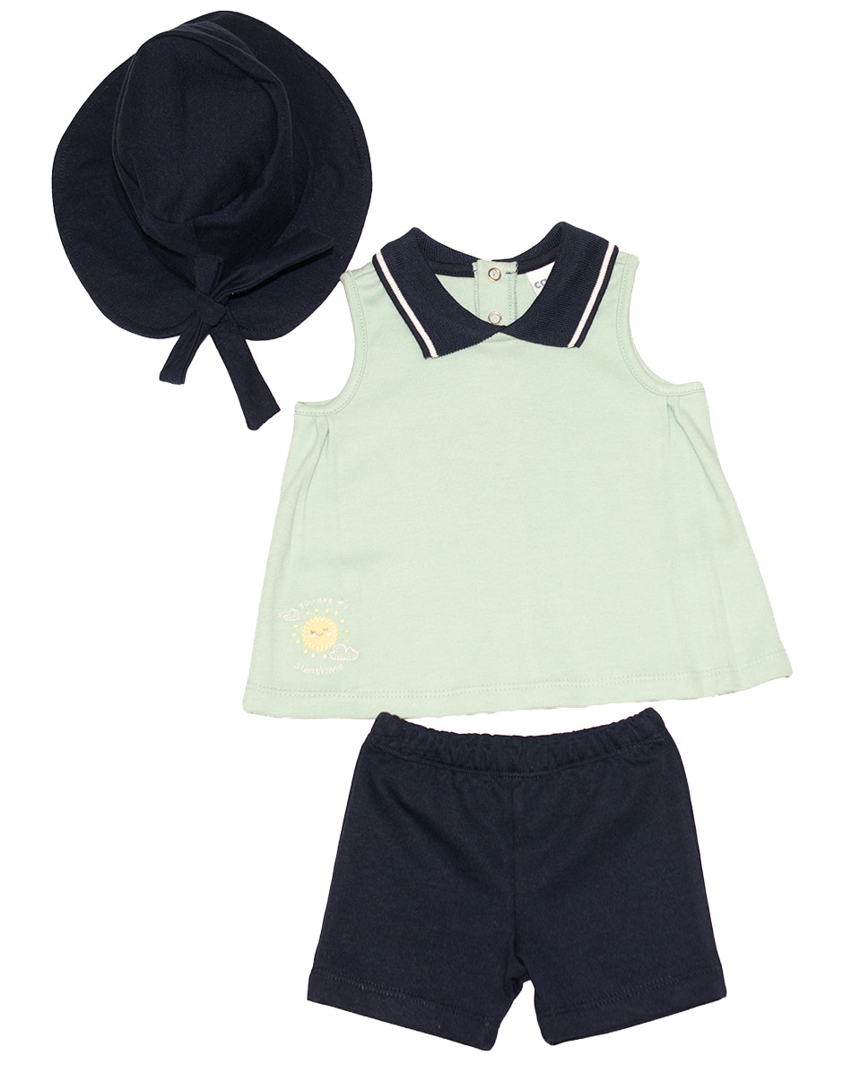 Conjunto casual para bebé niña