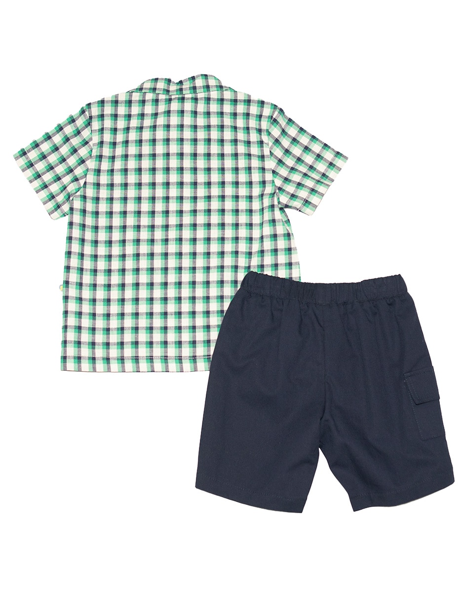 Conjunto casual de algodón para bebé niño 2
