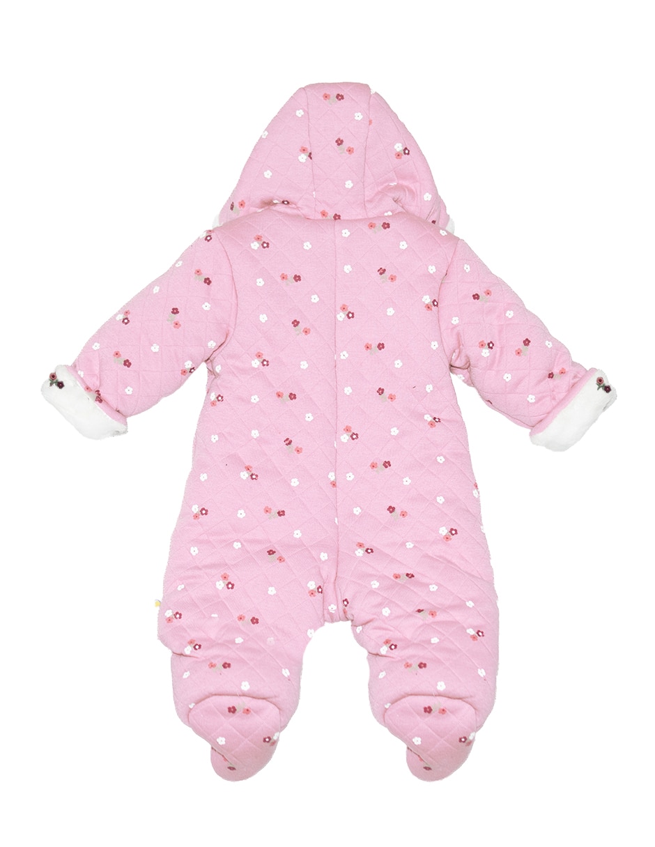 Comando estampado floral para niña 4