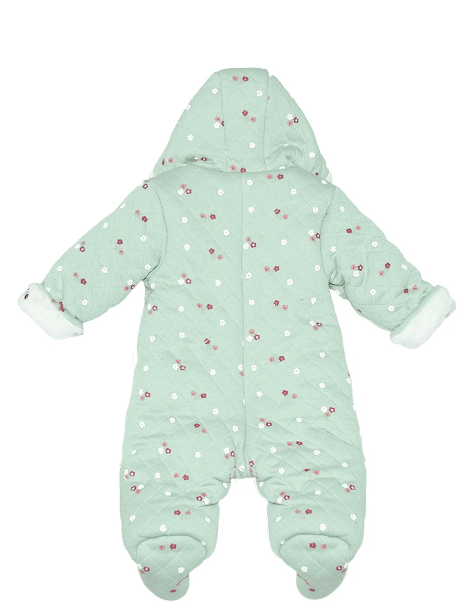 Comando estampado floral para niña 4
