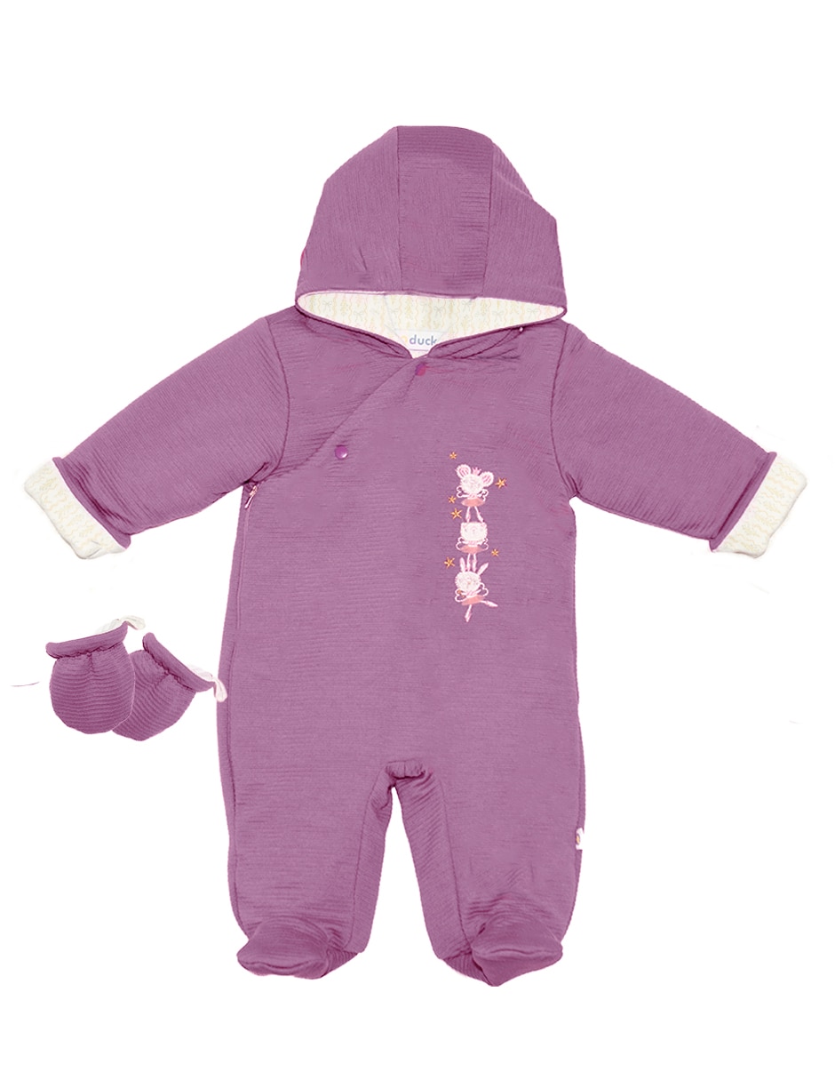 Comando estampado a rayas para niña Comando estampado a rayas para niña