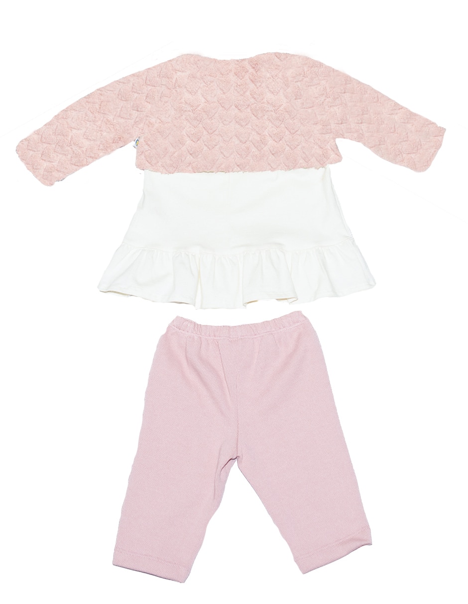 Conjunto casual para bebé niña 4