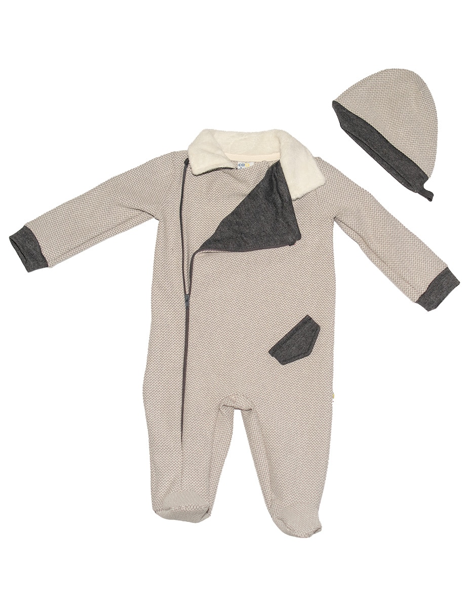 Mameluco de algodón para bebé niño Mameluco de algodón para bebé niño