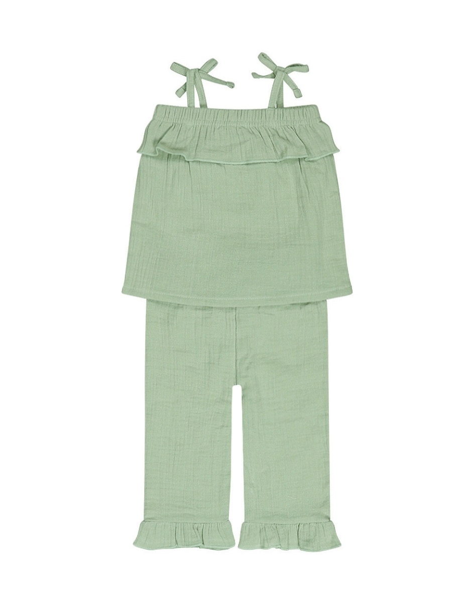 Conjunto de algodón Bebé 5