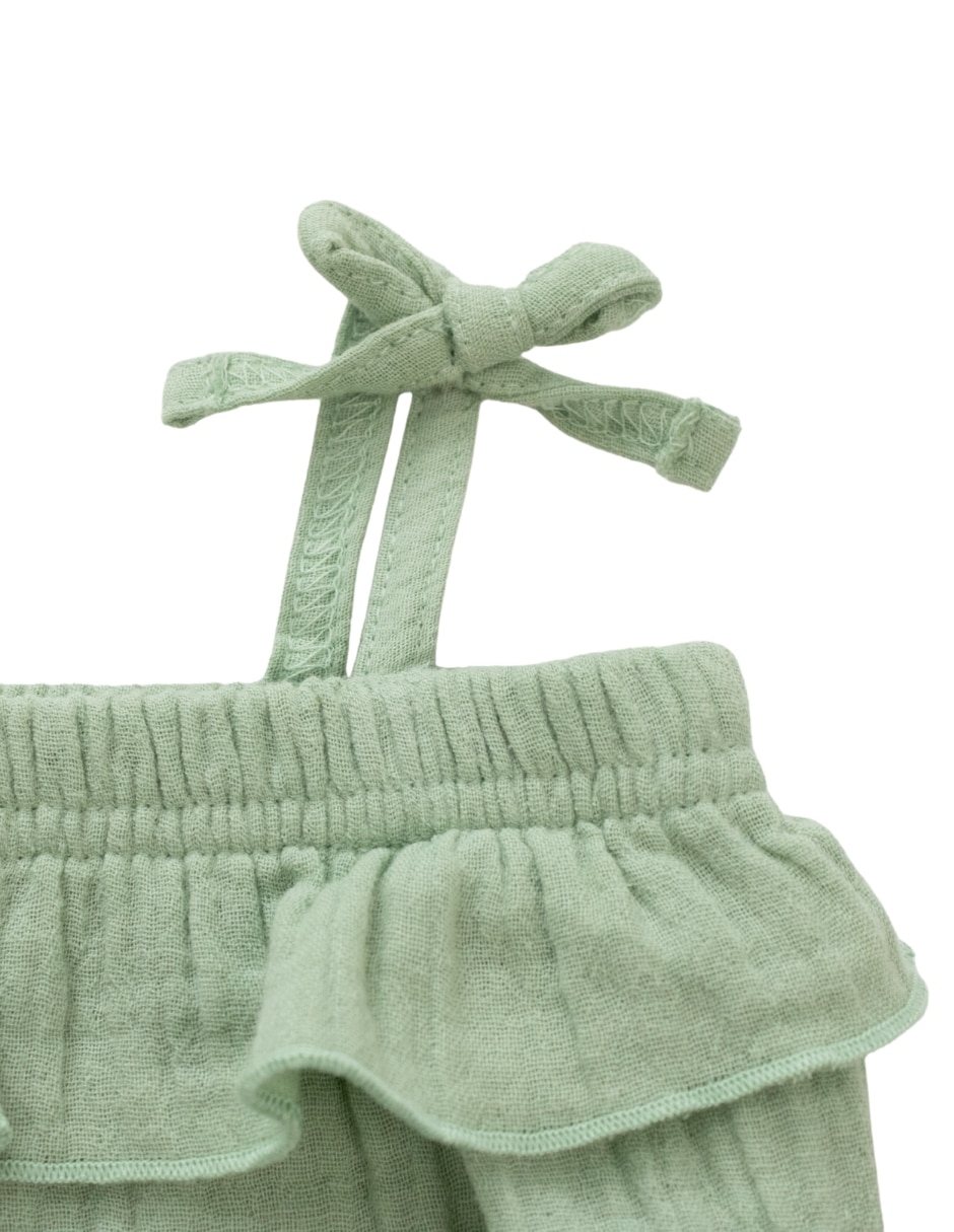 Conjunto de algodón Bebé 3
