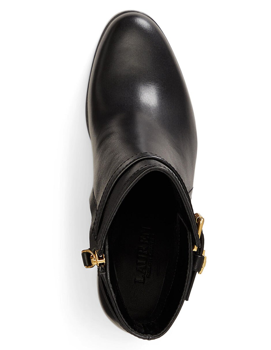 Bota al tobillo de piel para mujer 4