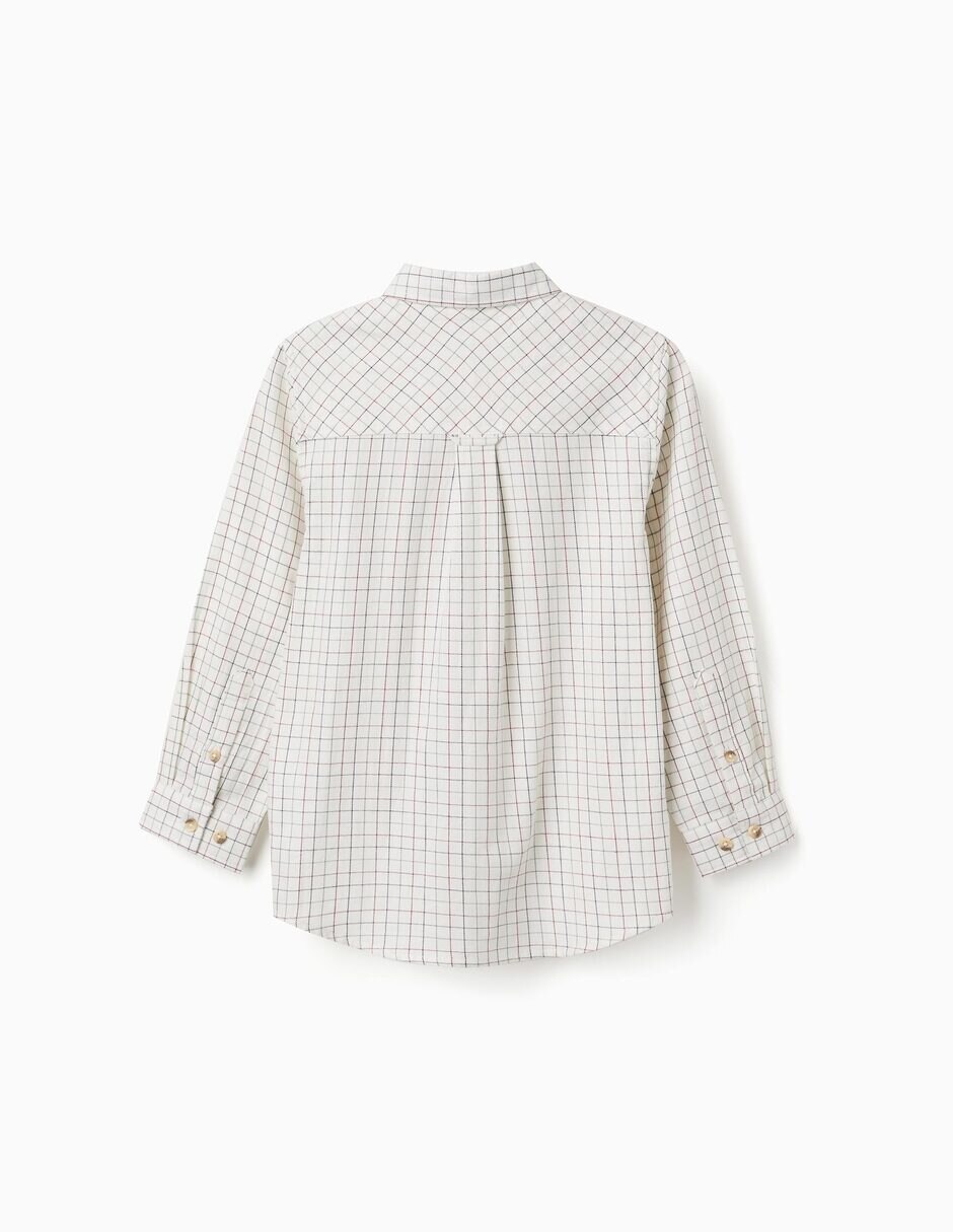 Camisa casual de algodón manga larga para bebé niño 2