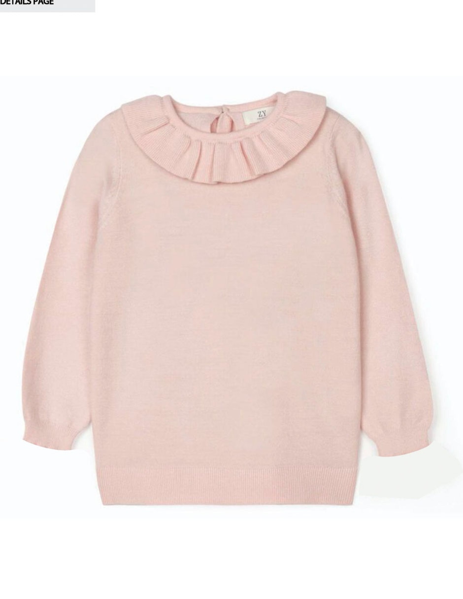 Playera manga larga para bebé niña Playera manga larga para bebé niña