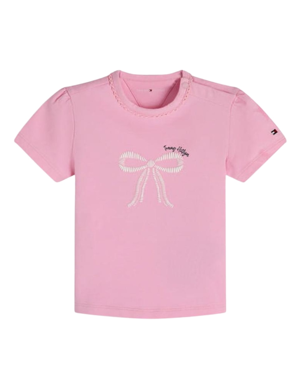 Playera manga corta para niña