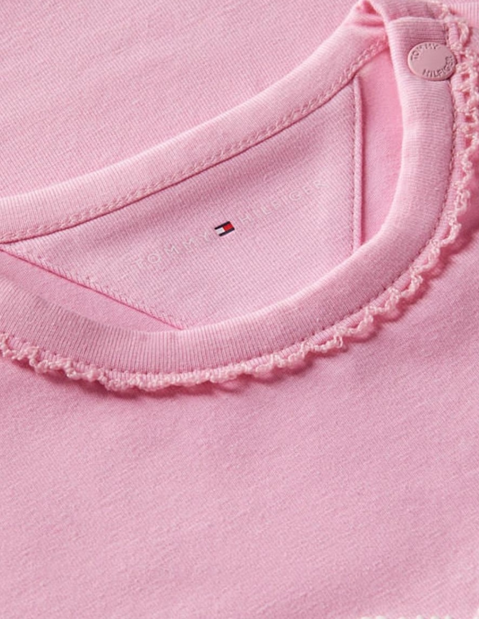 Playera manga corta para niña