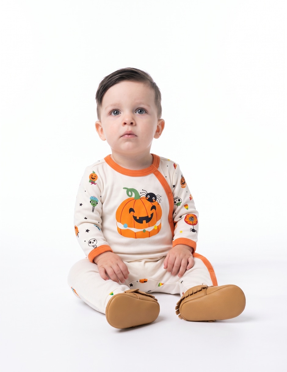 Mameluco HALLOWEEN de Algodón para Bebé Niño Mameluco HALLOWEEN de Algodón para Bebé Niño