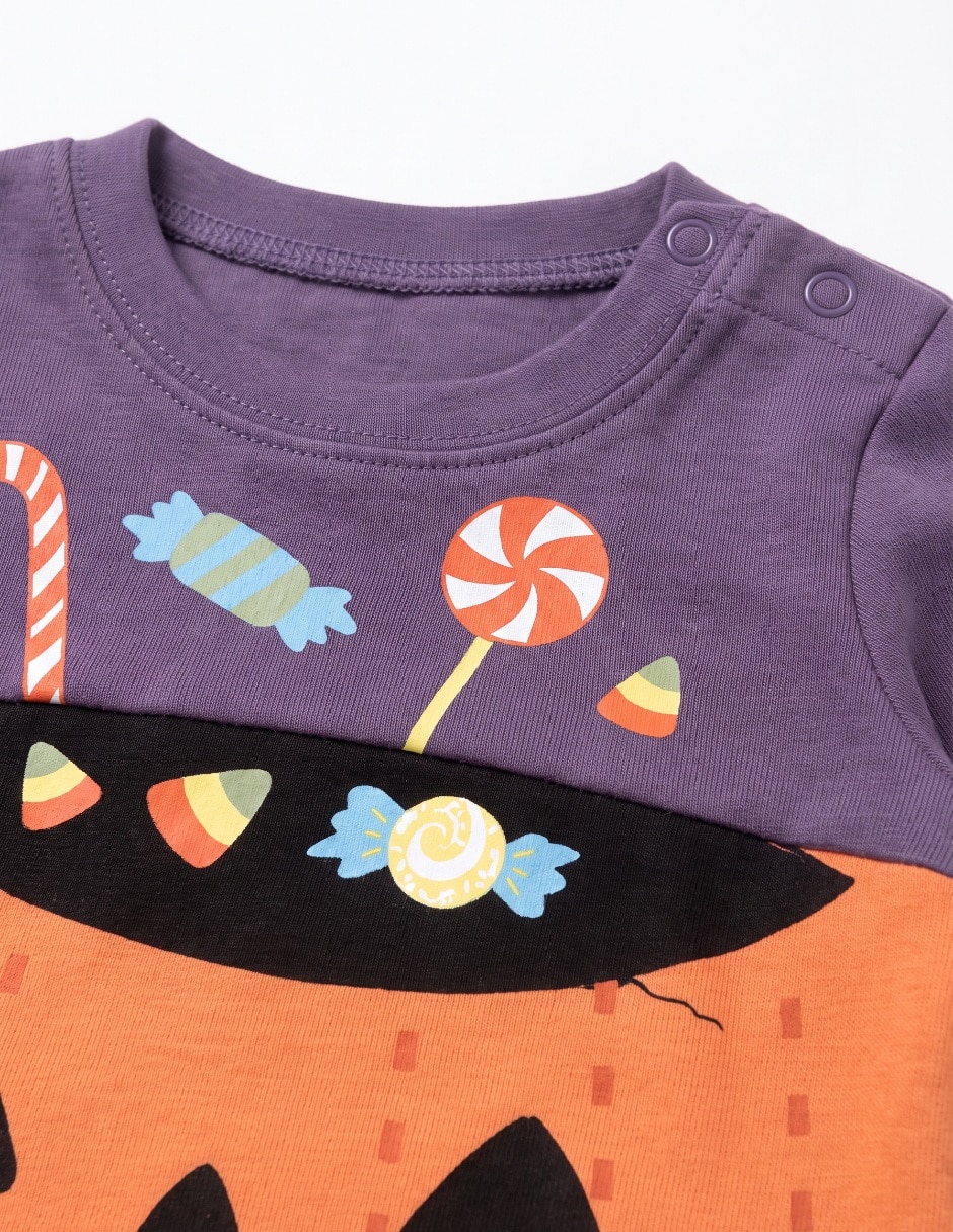 Conjunto Casual HALLOWEEN de Algodón para Bebé Niño 3
