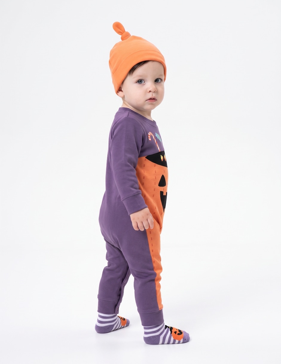 Conjunto Casual HALLOWEEN de Algodón para Bebé Niño 5