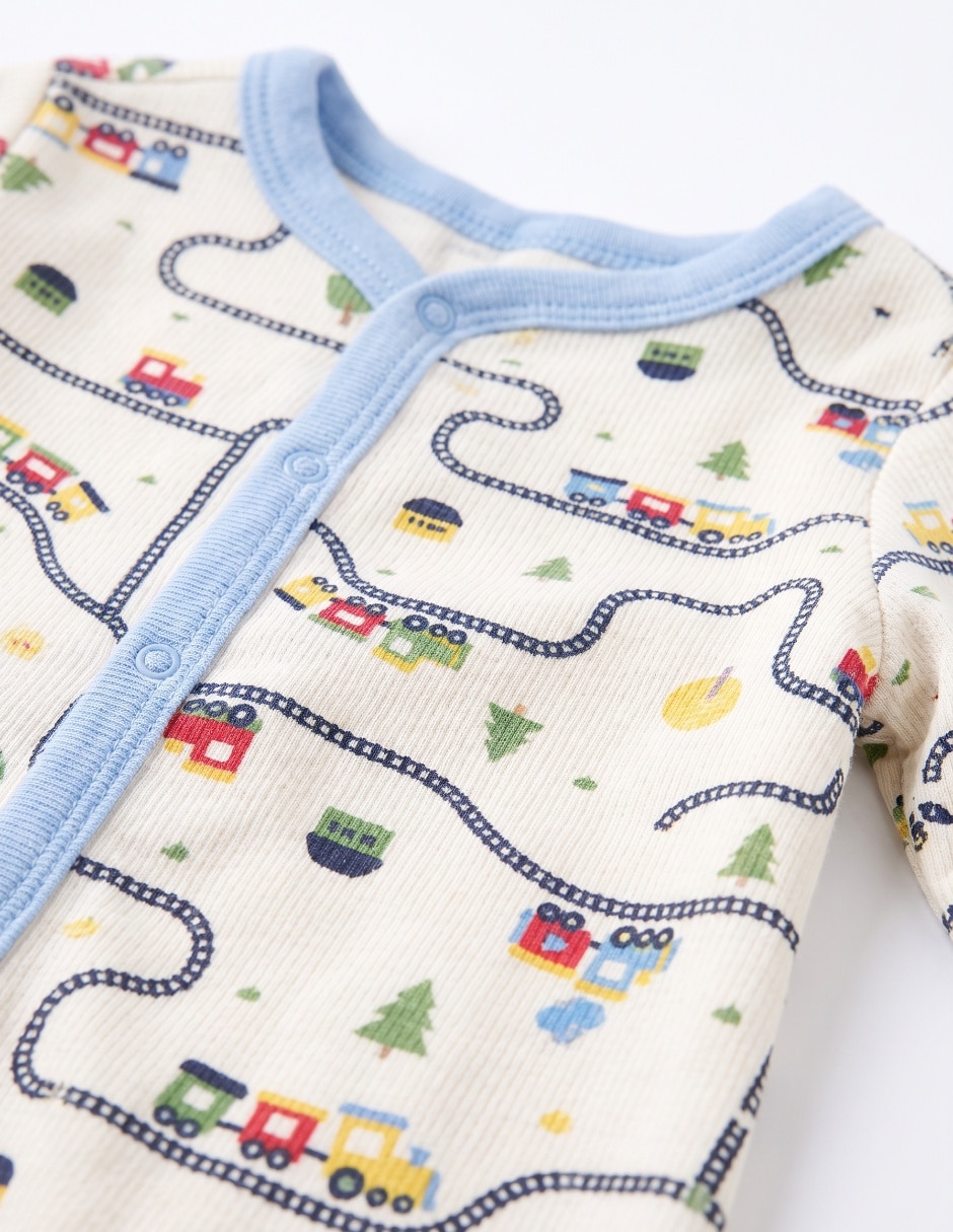 Conjunto de 3 piezas de algodón y elastano para bebé niño 6