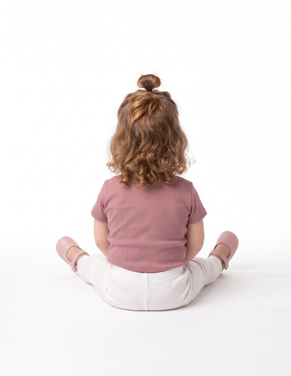 Set de body de algodón y elastano para bebé niña 2