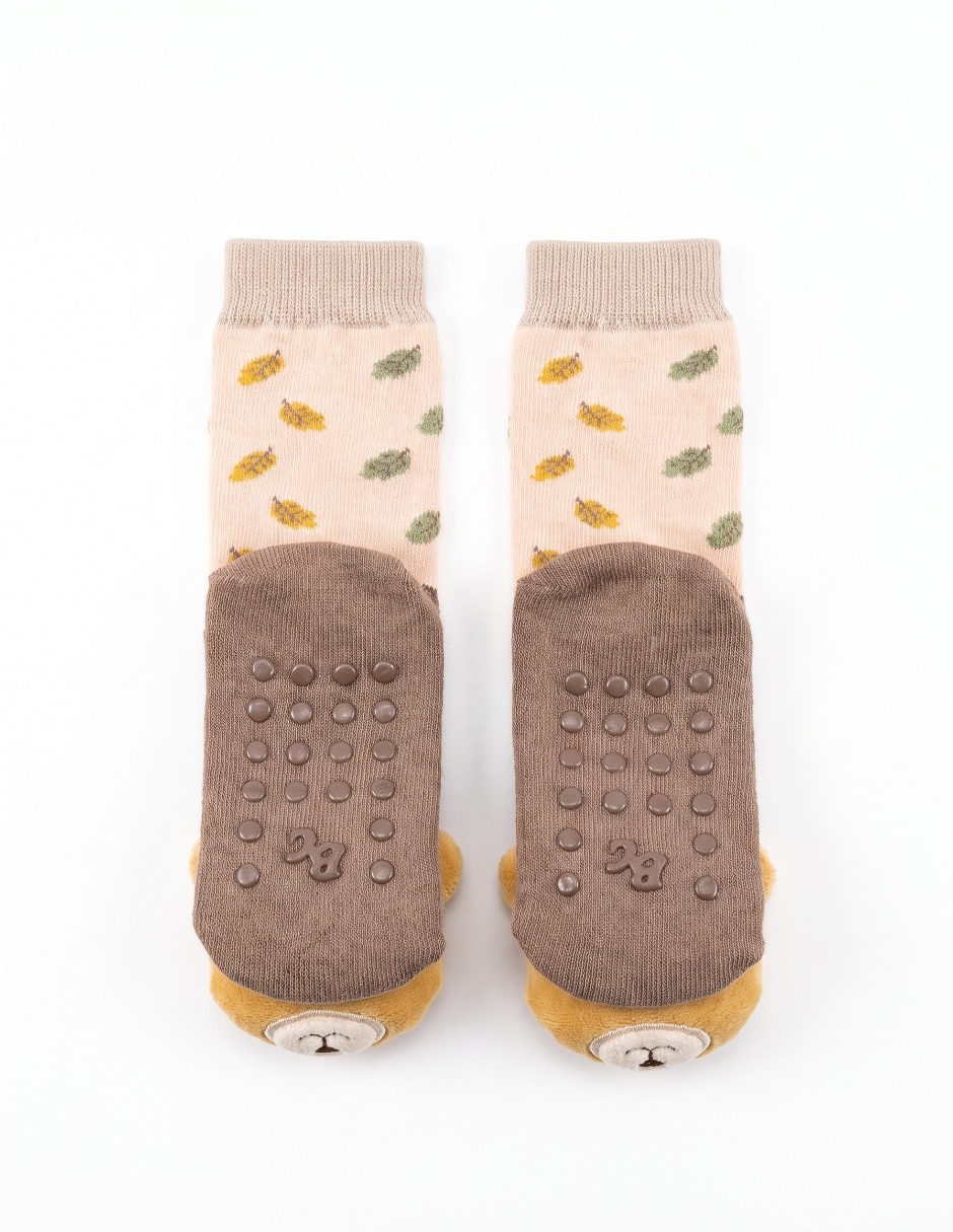 Calcetines antiderrapante de algodón para bebé niño 2
