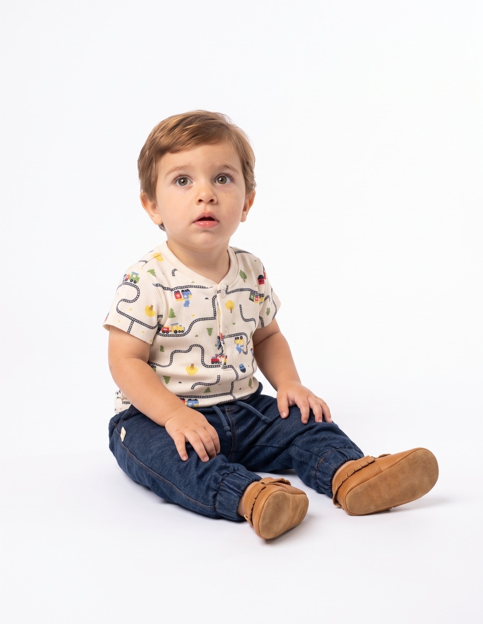 Conjunto pantalón de algodón para bebé niño